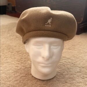 Kangol Brown Wool Beret